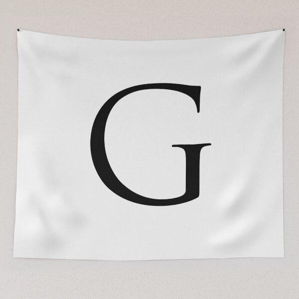 Item preview, Capital Letter G - Stylish Serif Font (Black) designed and sold by STUDIO-72.