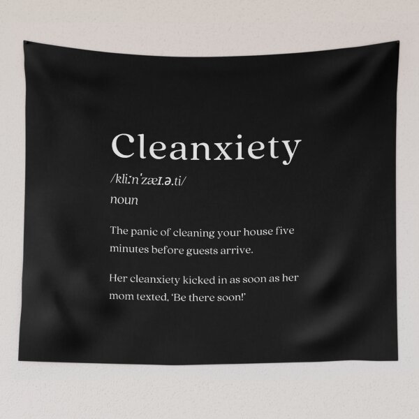 Item preview, Dictionary: Cleanxiety designed and sold by nature. electrified..
