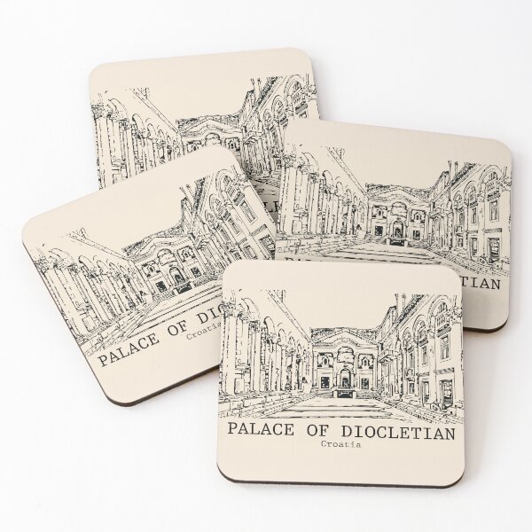 Item preview, Palace of Diocletian - Croatia designed and sold by Lakeric Cityscapes.