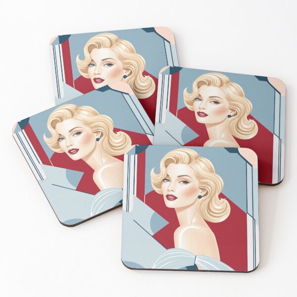 Item preview, Retro Lady Design No 1. Art Deco v 1970's designed and sold by Shoot-The-Moon.