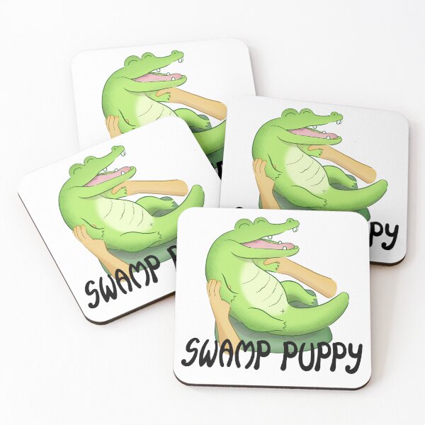 Item preview, A little cute alligator Swamp Puppy designed and sold by CuteThenDead.