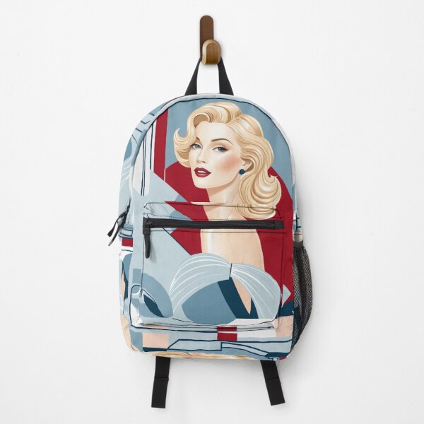 Item preview, Retro Lady Design No 1. Art Deco v 1970's designed and sold by Shoot-The-Moon.