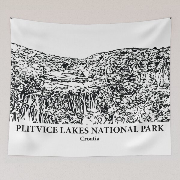 Item preview, Plitvice Lakes National Park - Croatia designed and sold by Lakeric Cityscapes.