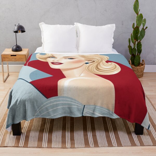 Item preview, Retro Lady Design No 1. Art Deco v 1970's designed and sold by Shoot-The-Moon.