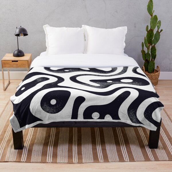 Item preview, black and white pattern designed and sold by elhamart.
