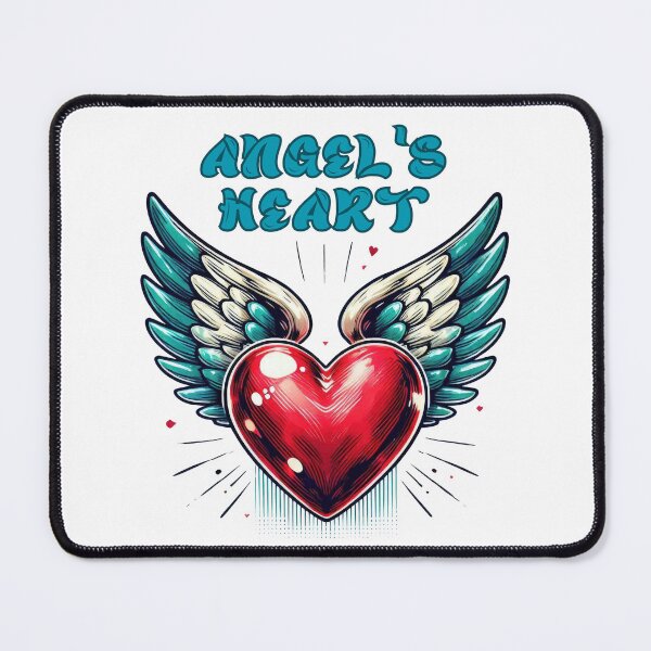 Item preview, Angel's Heart with Radiant Wings designed and sold by BeaGraphicsDesign.