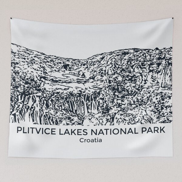 Item preview, Plitvice Lakes National Park - Croatia designed and sold by Lakeric Cityscapes.