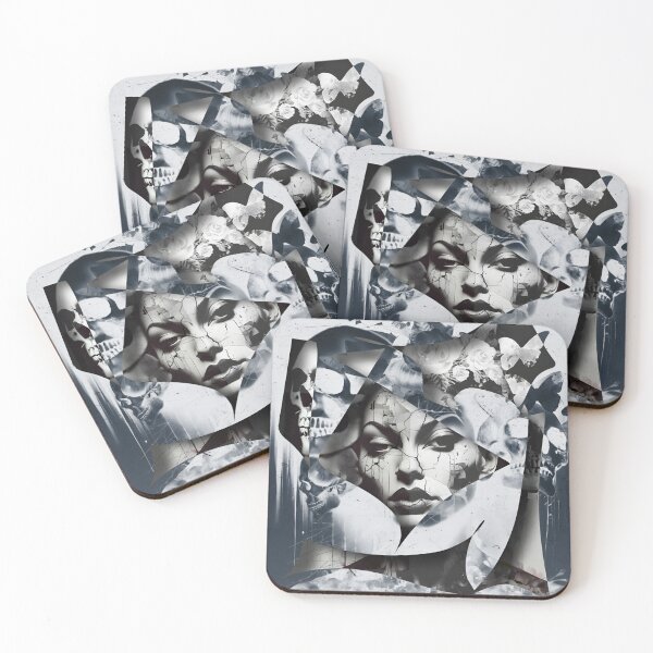 Item preview, Ombre: Illusione 3D in Bianco e Nero / Layers of Shadows: 3D Illusion in Black and White designed and sold by Red Siri0 Art.