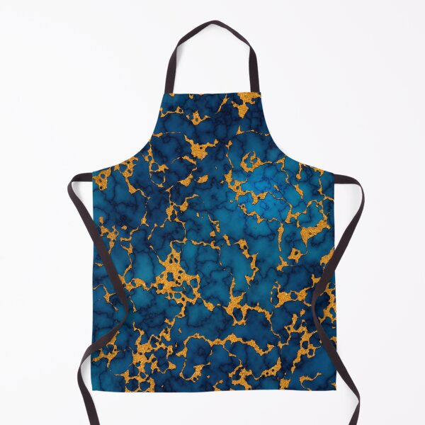 Item preview, Sapphire Blue and Gold Marble Texture Design designed and sold by amgraphics.