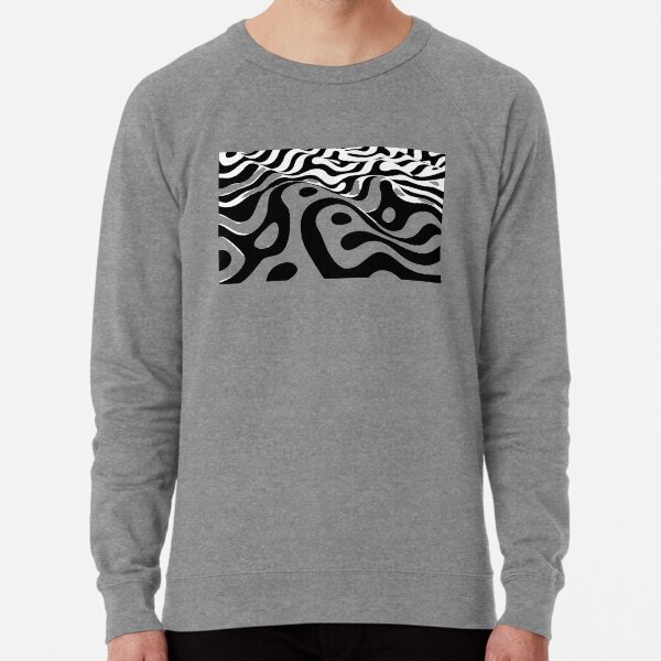 Item preview, Wavy black and white pattern designed and sold by elhamart.