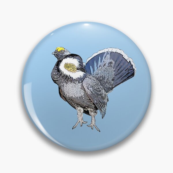 Item preview, Sooty Grouse Black Alternate Design  designed and sold by designsasstultd.