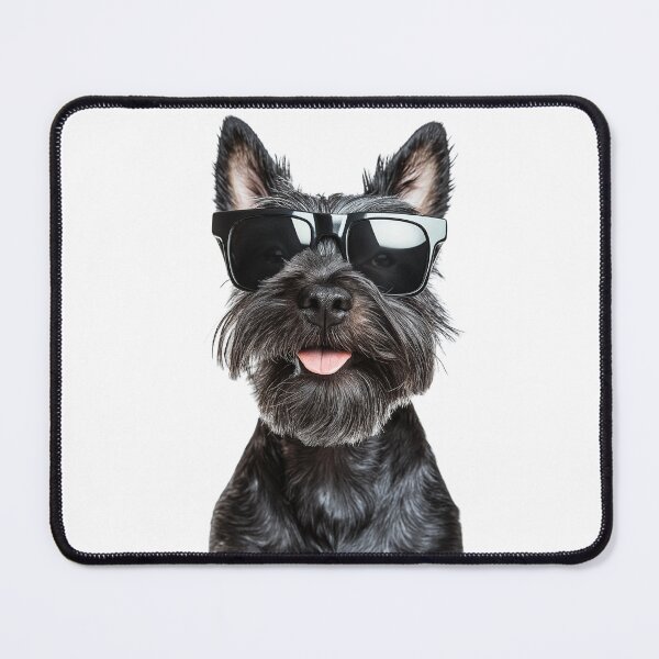 Item preview, Funny cool Scottish Terrier Dog wearing sunglasses designed and sold by LazyOwlStore.