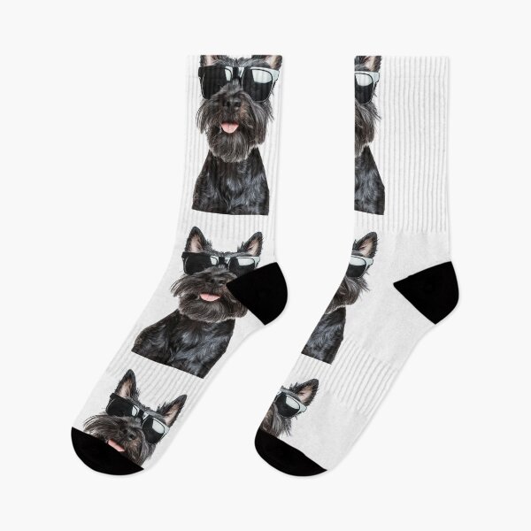 Item preview, Funny cool Scottish Terrier Dog wearing sunglasses designed and sold by LazyOwlStore.