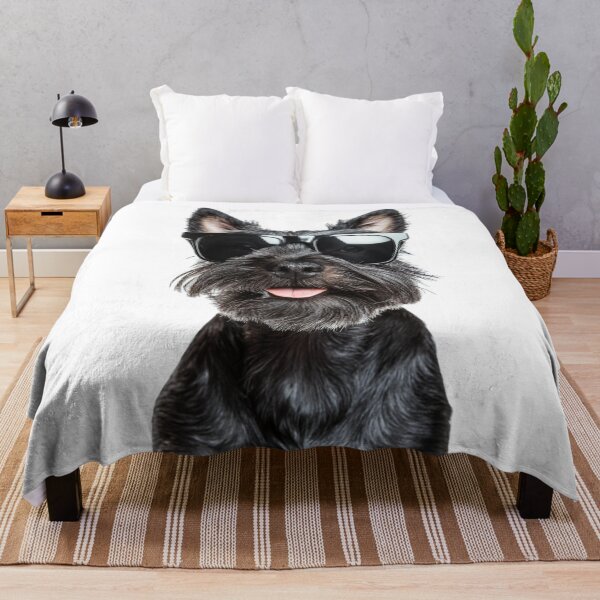 Item preview, Funny cool Scottish Terrier Dog wearing sunglasses designed and sold by LazyOwlStore.
