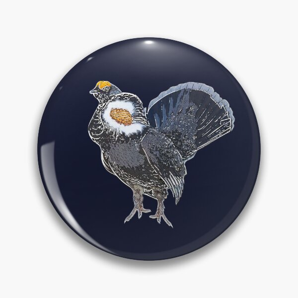 Item preview, Sooty Grouse White Alternate Design  designed and sold by designsasstultd.