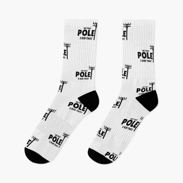 Item preview, See That Pole I Did That Funny Lineman Saying designed and sold by MouDantArts.
