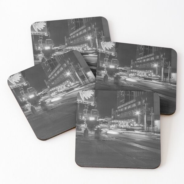 Item preview, A captivating long-exposure shot of Panama’s Riu Plaza, taken in February 2012, captures the dynamic movement of cars going Una Via designed and sold by EyezWatchin.