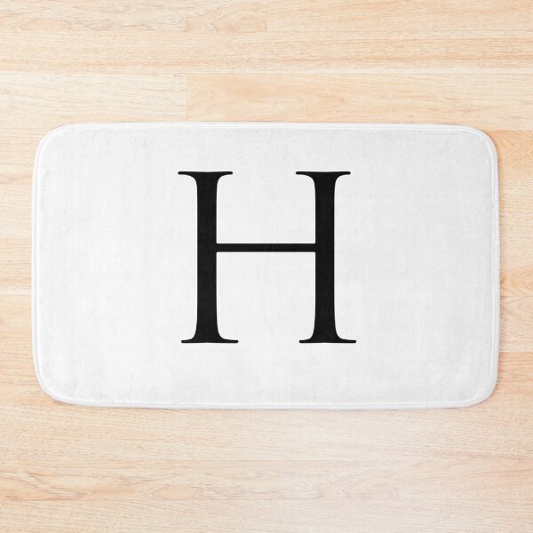 Item preview, Capital Letter H - Stylish Serif Font (Black) designed and sold by STUDIO-72.