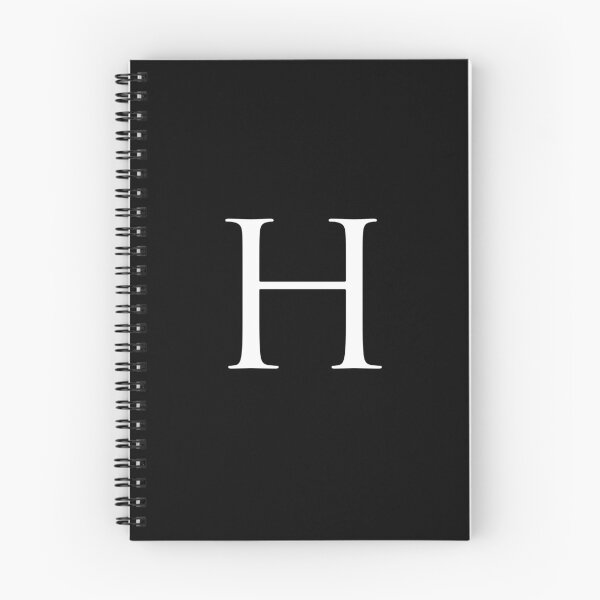 Item preview, Capital Letter H - Stylish Serif Font (White) designed and sold by STUDIO-72.