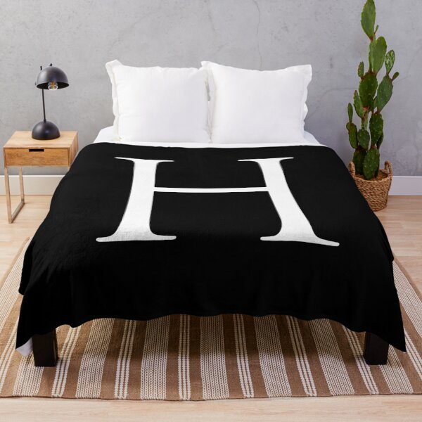 Item preview, Capital Letter H - Stylish Serif Font (White) designed and sold by STUDIO-72.