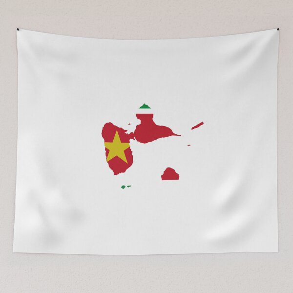 Item preview, Guadeloupe flag designed and sold by PixelArt91.