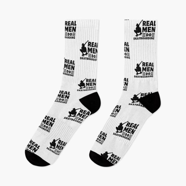 Item preview, Real Men Do Skateboarding Humor Skater Birthday Gift designed and sold by MouDantArts.