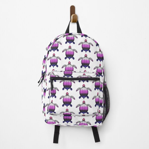 Item preview, Vibrant Genderfluid Pride Turtle Illustration designed and sold by Travelslightly.