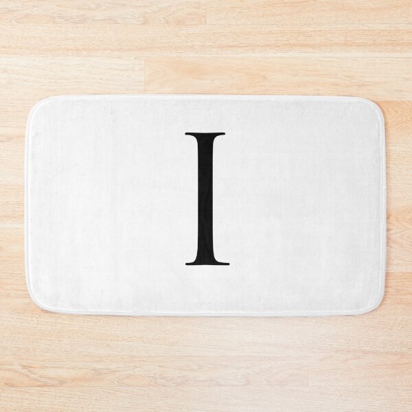 Item preview, Capital Letter I - Stylish Serif Font (Black) designed and sold by STUDIO-72.