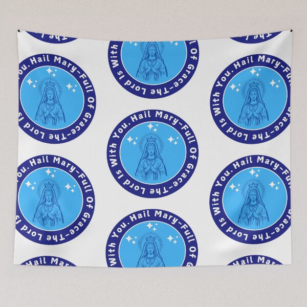 Item preview, Hail Mary Full Of Grace designed and sold by ComeToKnowMary.