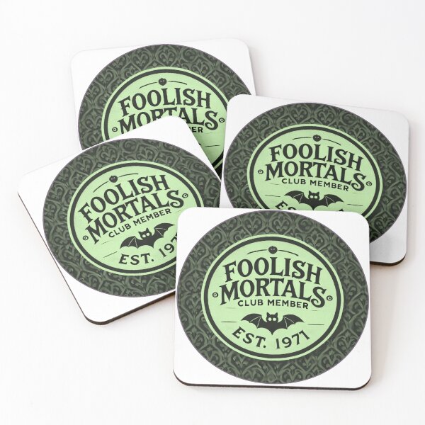 Item preview, 1971 Foolish Mortals Club Member - Ghastly Green  designed and sold by SuperCaliFabulous™.