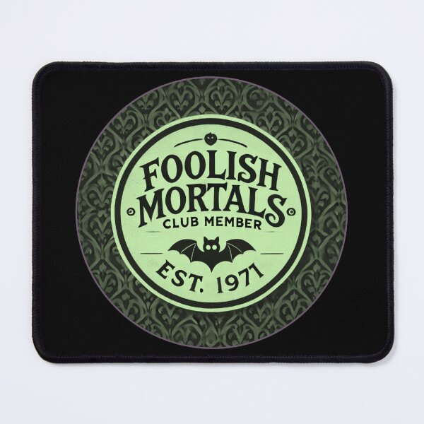 Item preview, 1971 Foolish Mortals Club Member - Ghastly Green designed and sold by SuperCaliFabulous™.