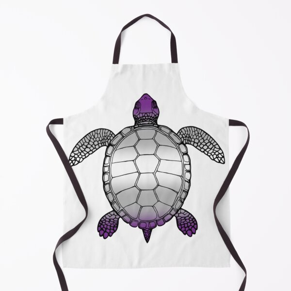 Item preview, Vibrant Greysexual Pride Turtle Illustration designed and sold by Travelslightly.