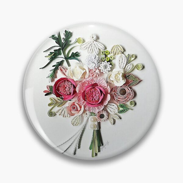 Item preview, Wedding flower bouquet designed and sold by Sweetpaperdesignsol Hyunah Yi.