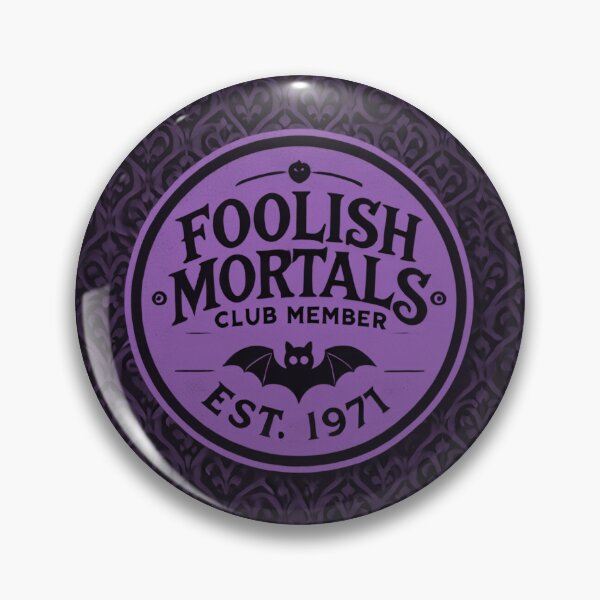 Item preview, 1971 Foolish Mortals Club Member - Phantom Purple  designed and sold by SuperCaliFabulous™.