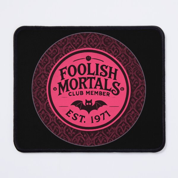 Item preview, 1971 Foolish Mortals Club Member - Blood Red designed and sold by SuperCaliFabulous™.