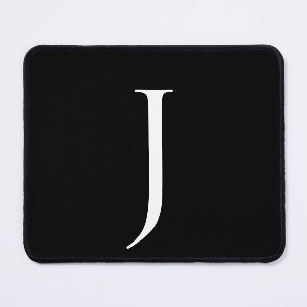 Item preview, Capital Letter J - Stylish Serif Font (White) designed and sold by STUDIO-72.