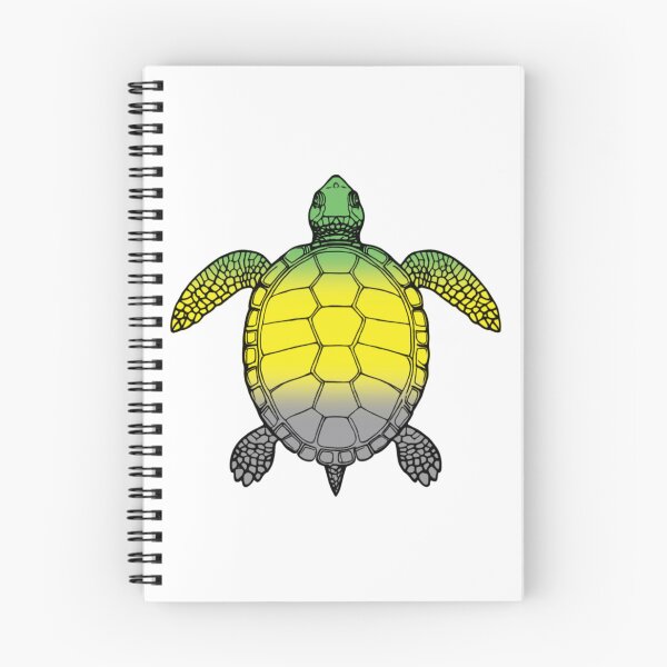 Item preview, Vibrant Lithromantic Pride Turtle Illustration designed and sold by Travelslightly.
