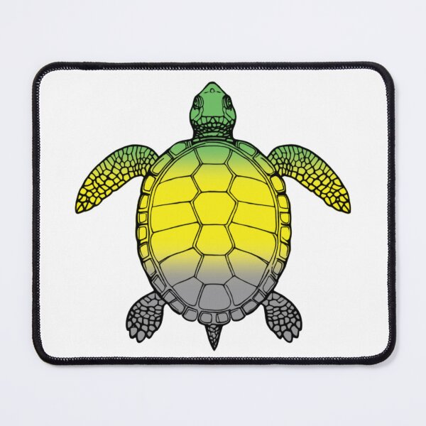 Item preview, Vibrant Lithromantic Pride Turtle Illustration designed and sold by Travelslightly.