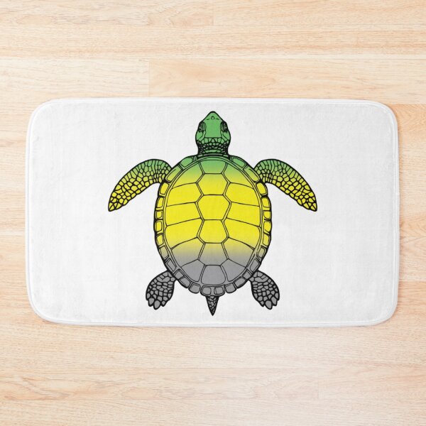 Item preview, Vibrant Lithromantic Pride Turtle Illustration designed and sold by Travelslightly.
