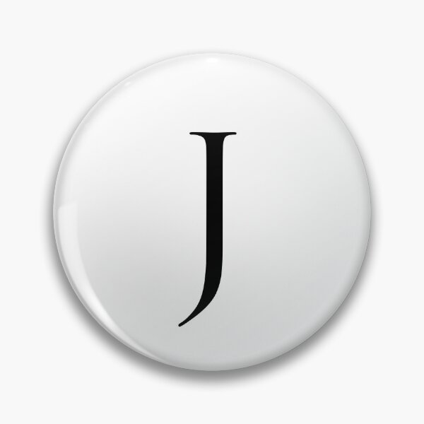 Item preview, Capital Letter J - Stylish Serif Font (Black) designed and sold by STUDIO-72.