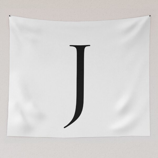 Item preview, Capital Letter J - Stylish Serif Font (Black) designed and sold by STUDIO-72.