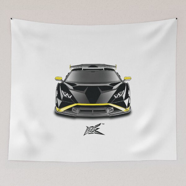 Item preview, huracan sto black yellow  designed and sold by NaquashM.