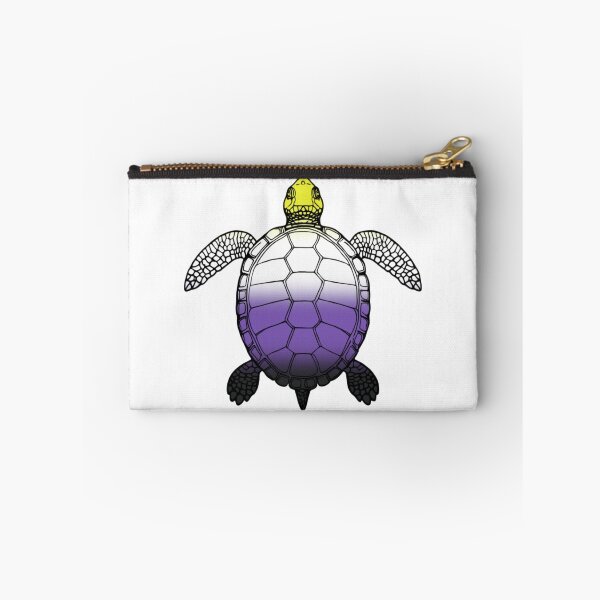 Item preview, Vibrant Nonbinary Pride Turtle Illustration designed and sold by Travelslightly.