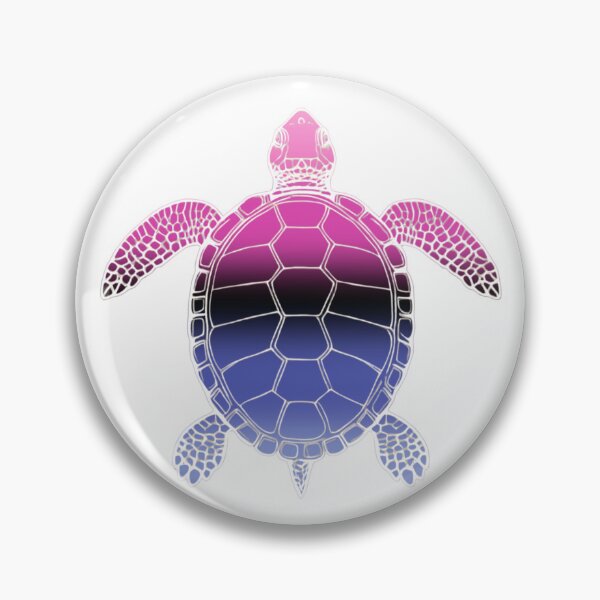 Item preview, Vibrant Omnisexual Pride Turtle Illustration designed and sold by Travelslightly.