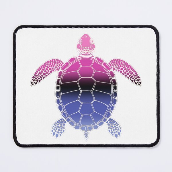 Item preview, Vibrant Omnisexual Pride Turtle Illustration designed and sold by Travelslightly.