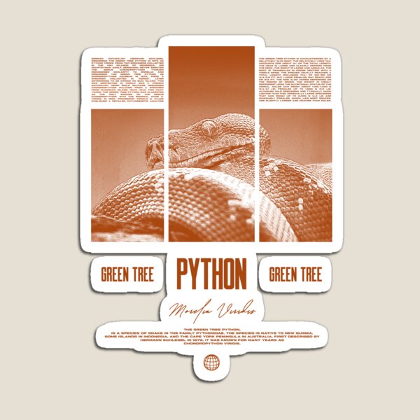 Item preview, Green Tree Python Snake Owner Streetwear Reptile Keeper designed and sold by JRRTs.