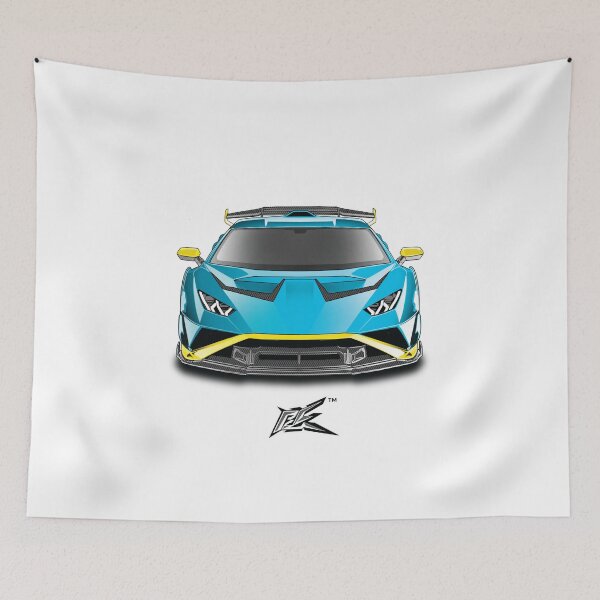 Item preview, huracan sto blue yellow  designed and sold by NaquashM.