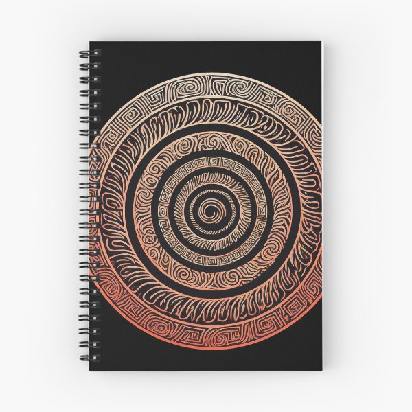 Item preview, Optical spiral geometric abstract shape designed and sold by Boxing Kangaroo Retail Company.