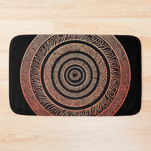 Item preview, Optical spiral geometric abstract shape designed and sold by Boxing Kangaroo Retail Company.