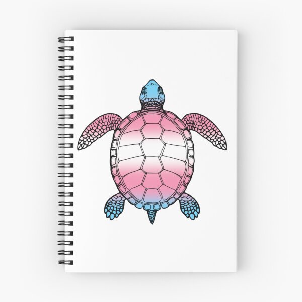 Item preview, Vibrant Transgender Pride Turtle Illustration designed and sold by Travelslightly.